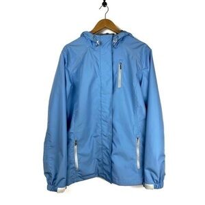 Eddie Bauer hooded rain jacket windbreaker jacket size Xlarge